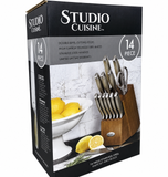 Studio Cuisine 14-Piece Knife Block Set 1