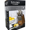 Studio Cuisine 14-Piece Knife Block Set