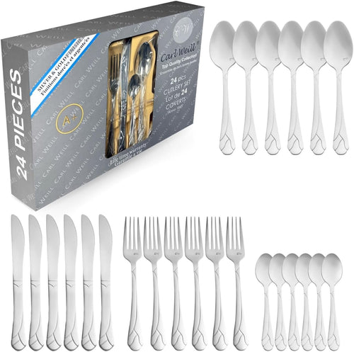Carl Weill® 24-Piece Flatware Set